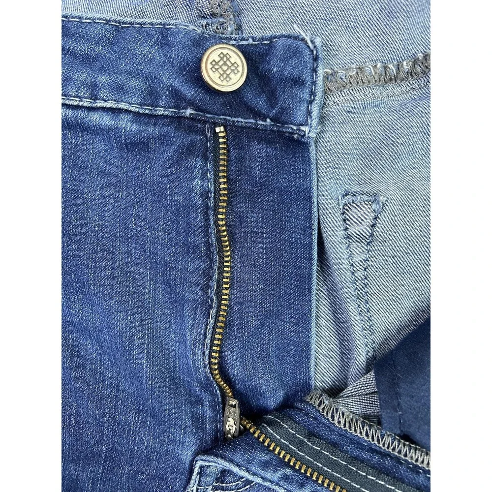 Laurie Felt Jeans Womens 26W Blue Daisy Denim Boyfriend Medium Wash A471814‎
